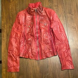 Red Leather Jacket